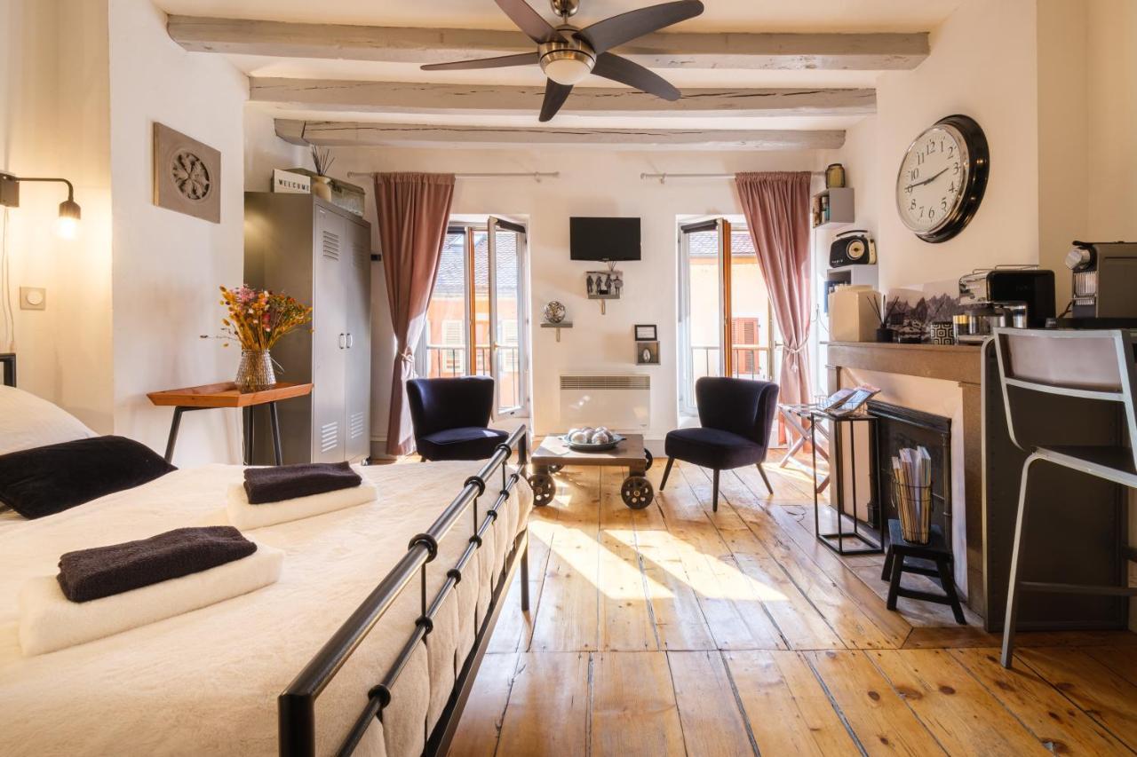 Au Grey D'Annecy, Studio Cosy Au Coeur De La Ville Kültér fotó