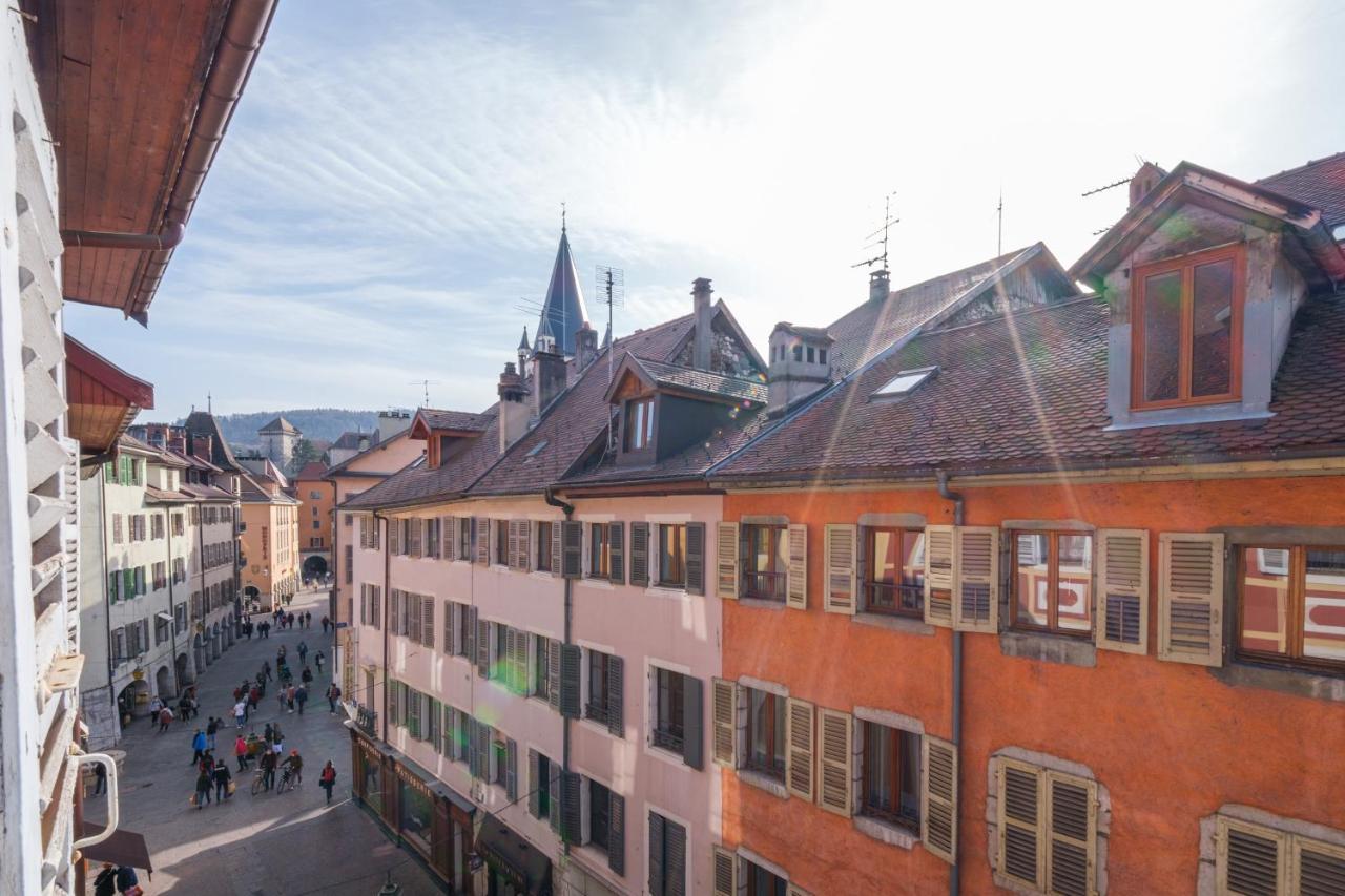 Au Grey D'Annecy, Studio Cosy Au Coeur De La Ville Kültér fotó
